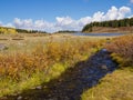 Bonham Reservoir on Grand Mesa Royalty Free Stock Photo